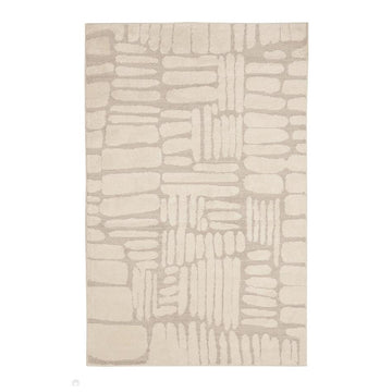 Ava Pave Cream Rug-Melrose-Rug Love - The Most Loved Rug Store